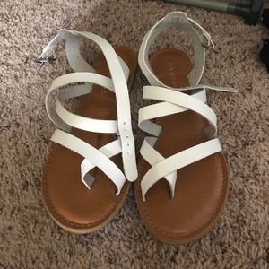 White Sandals